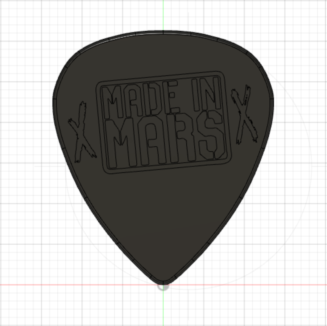 STL file The "ULTIMATE" Guitar Pick 🎸 ・3D printer design to download・Cults